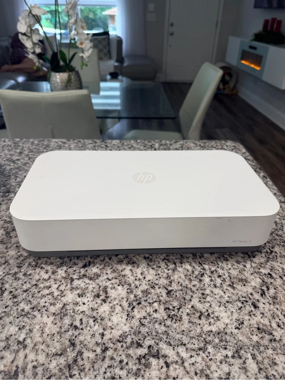 HP Tango X Compact Wireless Printer in White and Light Gray